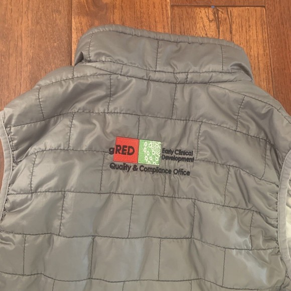 Patagonia Nano Puff Full Zip Silver(Gray) Vest Women's Size M Branded Logo - Picture 7 of 11